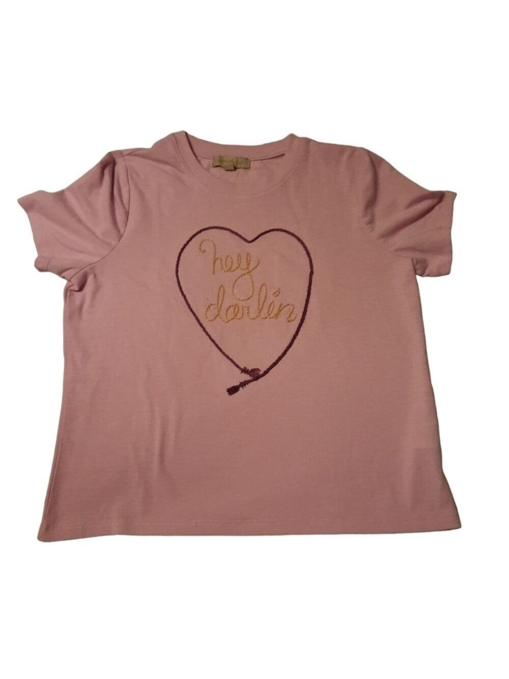 Wonderly Girls Purple Tee Shirt Size Medium